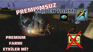 Knight Online Premiumsuz Maden Farmı  Günde 3 Saat Farmlayarak Ne Kasarız [upl. by Alroi]