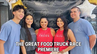 WATCHING MY MOM ON THE FOOD NETWORK The Great Food Truck Race Premiere [upl. by Syah]