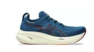 Tênis Asics Gelnimbus 26  Masculino  Azulbranco [upl. by Delano272]