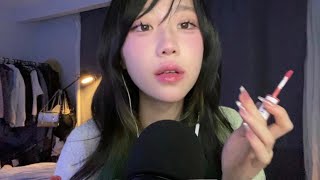 asmr  ୨୧ soft lip tintgloss tryon  reviewing my favs ୨୧ [upl. by Nylsor254]