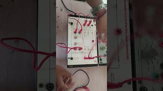 Bistable Multivibrator practical practicalskills [upl. by Aytida]