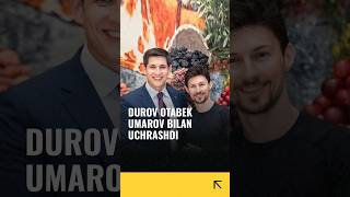 Otabek Umarov Pavel Durov bilan uchrashdi [upl. by Grassi]