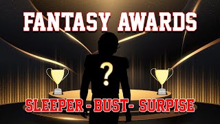 2024 Offensive Awards Fantasy Football Sleepers Stashes and Busts [upl. by Tompkins]