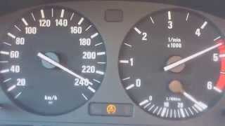 BMW 525d acceleration 120  240 kmh [upl. by Yasui]