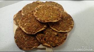 Fındık lahmacun tarifi Evde lahmacun nasıl yapılır [upl. by Tami]