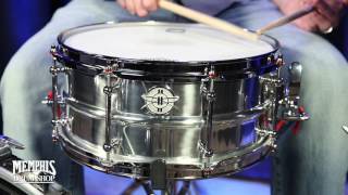 Dunnett Classic 14x65 Model 2N Aluminum Snare Drum [upl. by Esiled]