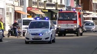 Deinze 3x Politie DeinzeZulte  Brandweer  Rode Kruis [upl. by Jammal]