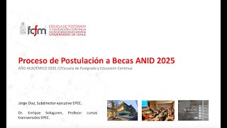 Taller N°1 de Beca Magíster ANID 2025 [upl. by Jaymee217]