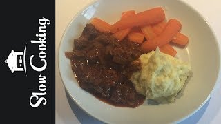 A Slow Cooker Beef Stew is Perfect for Dinner [upl. by Llerdna]