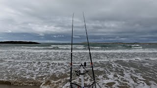 Fishing at Rhosneigr Anglesey  121024 [upl. by Yelmene3]