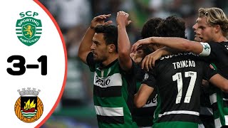 Sporting Vs Rio Ave 31 All Goals Results Extended Highlights amp Analysis [upl. by Middleton]