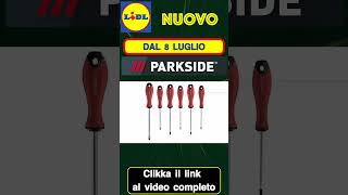 Volantino Lidl Parkside fai da te dell 8 luglio 2024 parkside lidl attrezzi 🟩⬜️🟥 [upl. by Lonee]