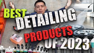 BEST AUTO DETAILING PRODUCTS OF 2023 [upl. by Alleciram]