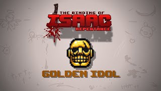 Binding of Isaac Warp Zone Item  Golden Idol [upl. by Rema]