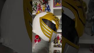 Power Rangers Lightning Collection White Ranger helmet mmpr powerrangers [upl. by Haelhsa]