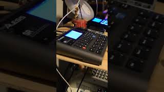 Alesis SR18 Rock preset pattern remix [upl. by Einyaj820]