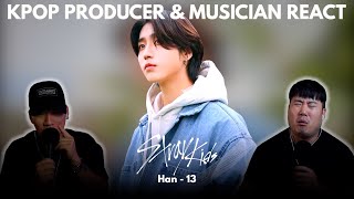 Musicians react amp review ♡ SKZ  13 HAN [upl. by Lucy867]