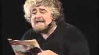 Beppe Grillo  Giornali [upl. by Neerol]