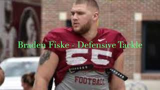 Braden FiskeDefensive Tackle2024 Draft prospectFilm Breakdown [upl. by Catlee422]