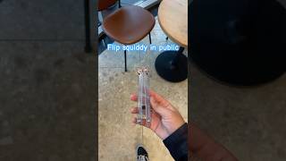 Squiddy balisong flipping in public [upl. by Issi457]