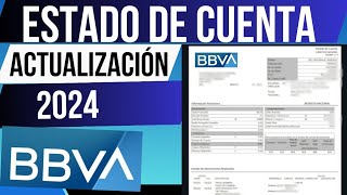 Generar el estado de cuenta BBVA [upl. by Rame]