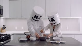 Cooking with Marshmello How To Make Chocolate Marshmello Pie Mothers Day Edition [upl. by Draner417]