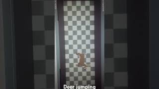 Deer jumping animation finished [upl. by Ahsac]