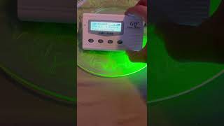 Uranium Glass Plate vs Fiestaware Bowl💀☢️ experiment  fiesta geigercounter stem [upl. by Shanahan84]