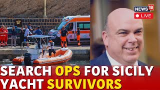 Yacht Sinks Off Italian Coast LIVE  Yacht Sinks Off Sicily LIVE  UK Tech Tycoon Mike Lynch  N18G [upl. by Ceporah878]