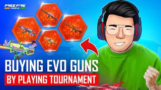 Buying ALL EVO Guns 🔫 by Playing Tournaments 🔥💯  GameClash App  EP1  Free Fire  Utkarsh FF [upl. by Adlev]