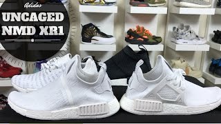 CUSTOM UNCAGED ADIDAS NMD XR1 TUTORIAL CAGE REMOVAL CS1 [upl. by Arick350]