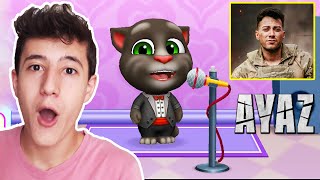 MY TALKİNG TOM ENES BATUR AYAZ ŞARKISINI SÖYLÜYOR  My Talking Tom Friends [upl. by Etat]