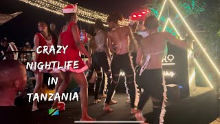 Crazy nightlife in Dar es salaam Tanzania🇹🇿Wavuvi KempuNew years eve party [upl. by Weidar]