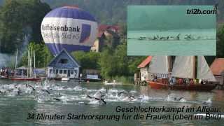 Allgäu Triathlon 2013 Der Klassiker in Immenstadt [upl. by Calendra]