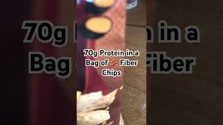 70g Protein a A Small Bag of Bacon Fiber Chips [upl. by Nosyarg]