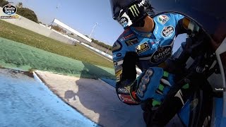 A fast lap of Jerez with Franco Morbidelli [upl. by Ecreip471]