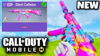 NEW QQ9 SKIN  SILENT COLLISION IS PAYTOWIN  BEST QQ9 GUNSMITH in CODM [upl. by Tteraj]