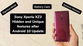 Sony Xperia XZ3 Hidden and Unique Features in 2021 After Android 10 update [upl. by Itsim702]