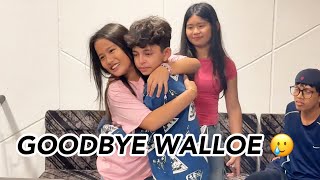 GOODBYE WALLOE UMIYAK SI WALLAD 🥲 [upl. by Nanny]