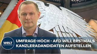 POPULISTEN POWERN Chrupalla  AfD will Kanzlerkandidaten bei Bundestagswahl 2025 aufstellen [upl. by Helms]