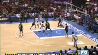 Game 3 san beda vs letran 4nd Qrt highlights [upl. by Cartan513]