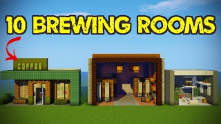 10 Minecraft Brewing Room Designs [upl. by Erastatus]