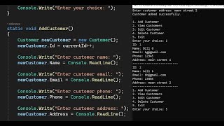 learn c programming simple crm command line program [upl. by Rory]