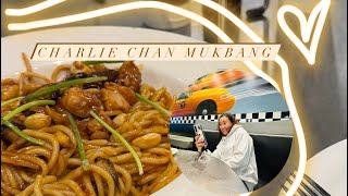 CHARLIE CHAN PASTA  MUKBANG EDITION 🤣 YellowCab Pasta [upl. by Sedruol]