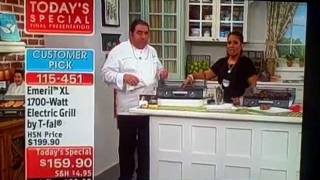 EMERIL LAGASSE and HSN HOST MARLO FIRED after DOUBLING GRILL PRICE ON AIR 852011 [upl. by Bornie97]