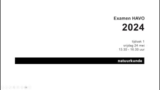 Natuurkunde bespreking Examen HAVO 2024 tijdvak 1 deel 4 [upl. by Littell]