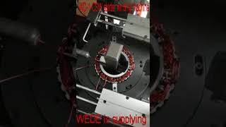 lower cost auto starter winding machine comparing to auto wave winding insertion machine [upl. by Esilec966]