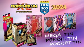 All kinds of Tins opening⎥Panini FIFA 365 Adrenalyn XL 2024 [upl. by Mcmullan]