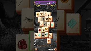 Mahjong  Monster Mania  Level 1 part gameplay halloween mahjong pair matching puzzle brain game [upl. by Eanore]