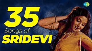 Top 35 Songs of Sridevi  श्रीदेवी के 35 गाने  HD Songs  One Stop Jukebox [upl. by Pineda549]